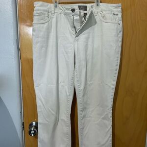 Chico's So Slimming White Jeans